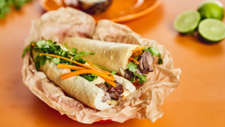 Juicy vietnamesisk sandwich